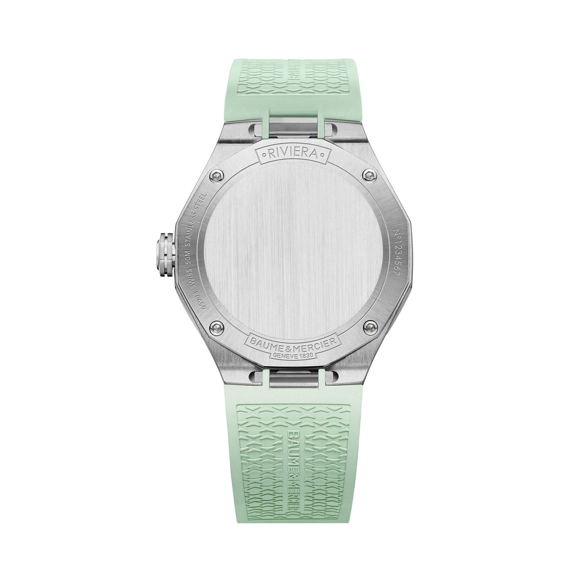 Riviera quartz watch stainless steel back store